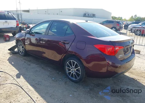 2017 Toyota Corolla Se Special Edition из США, поврежденный, VIN 5YFBURHE5HP585113